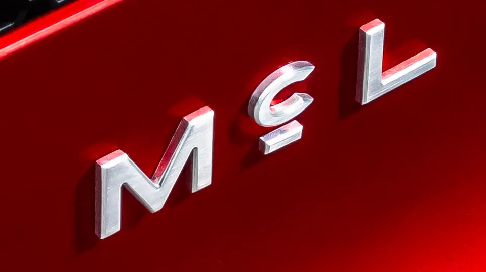 The 'McL' badge hints at the new naming prefix for McLaren's 750S successor