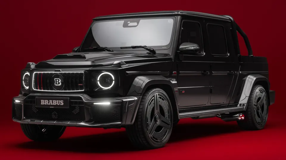 Brabus turns the G-Class into a 888 hp pickup, capped at 10 units