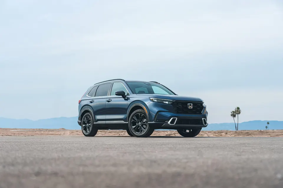 The Honda CR-V is part of the 4,804-vehicle recall tied to mixed brake fluid reservoir caps