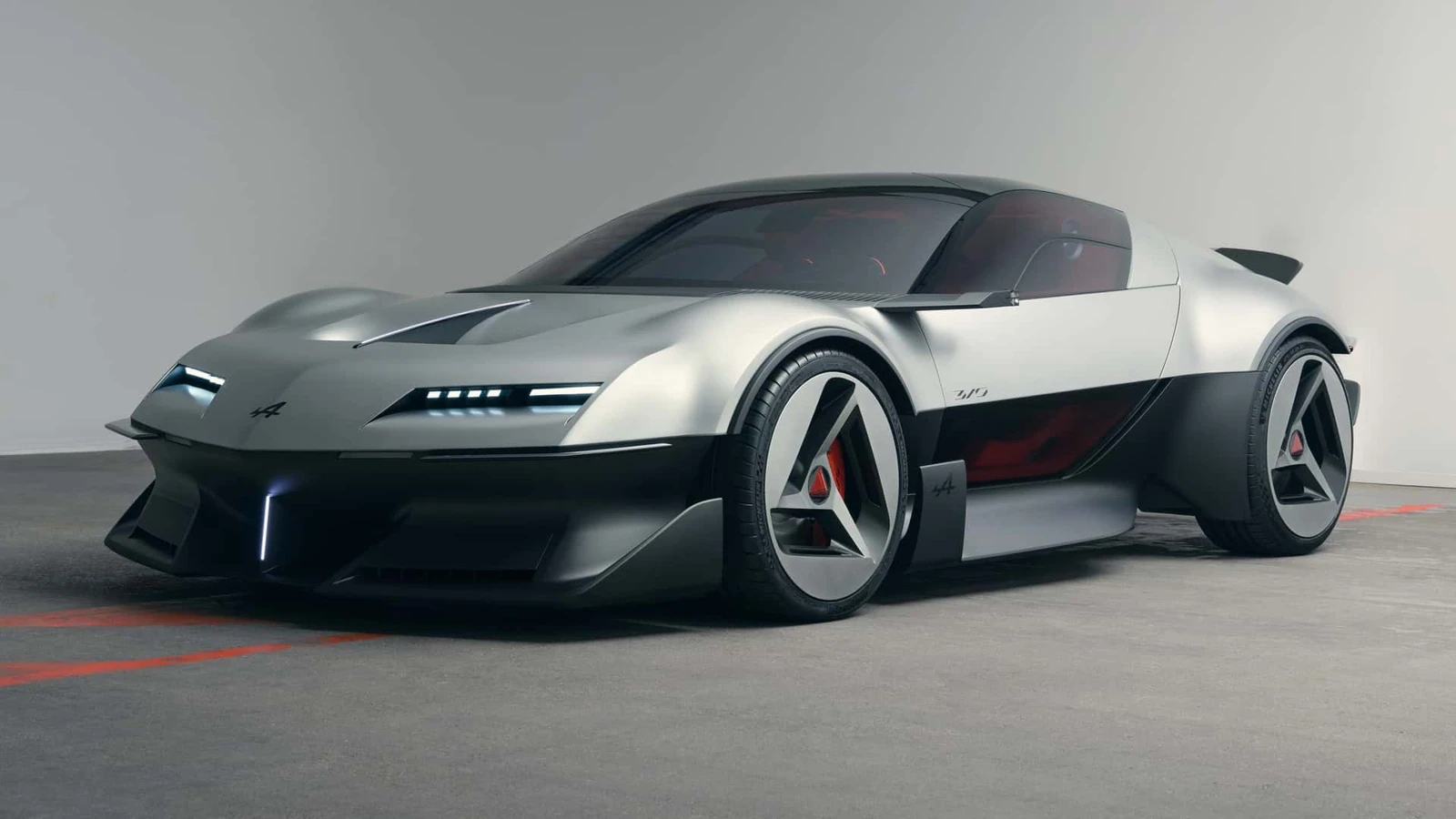 Alpine A310 Vision concept reimagines the 1971 sports car on its new EV platform