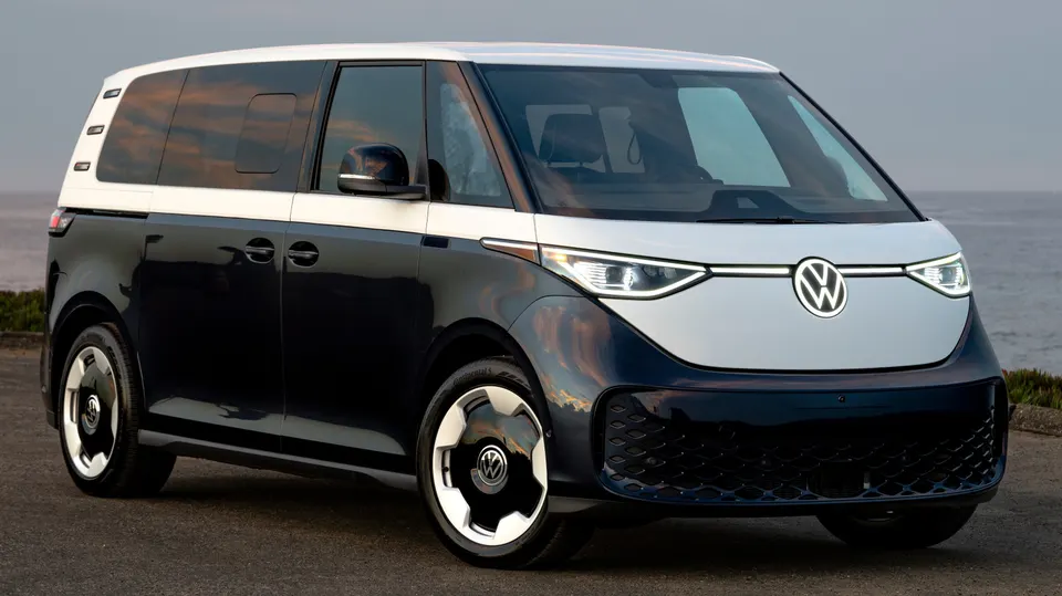 The current ID Buzz: the model VW will carry into a second generation on the SSP platform